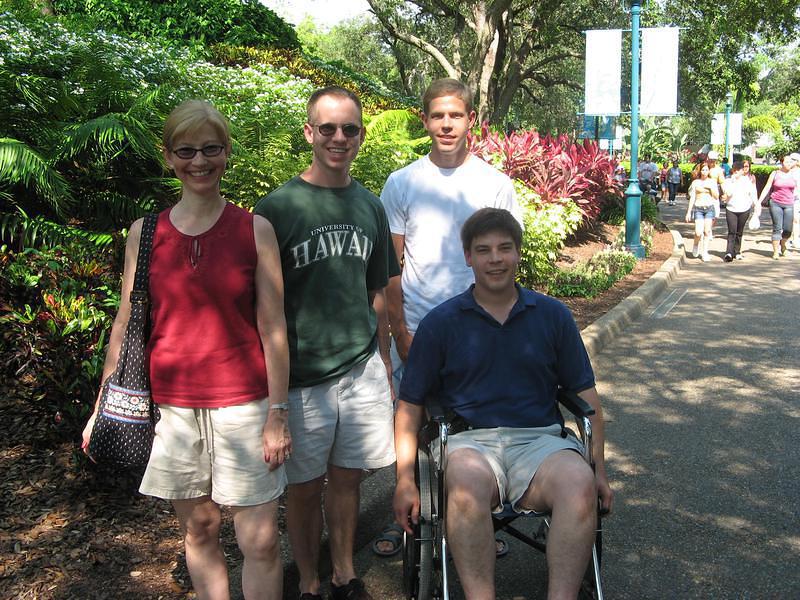 This handy wheelchair gets you on the rides first