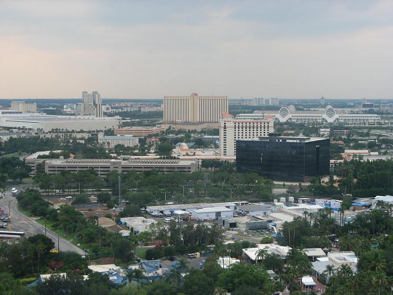 Orlando Convention Center in the distance