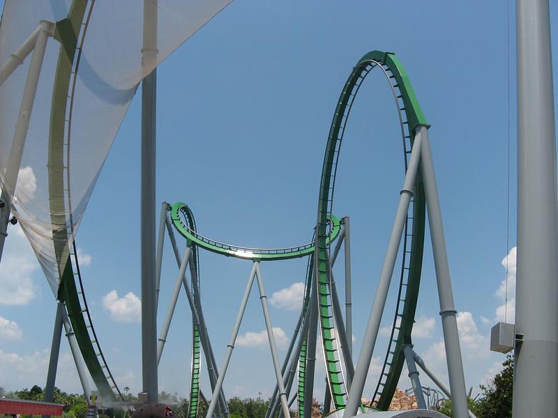 Hulk - notice the net that catches hats & glasses which fall off