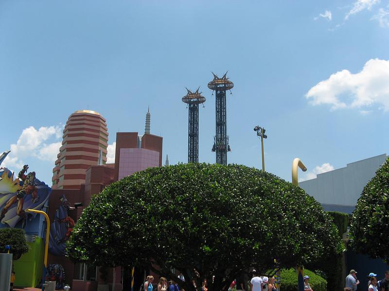 Dr. Doom's FearFall -- not nearly as scary as it sounds