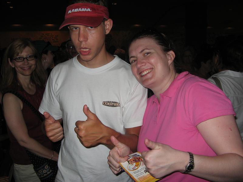 Four thumbs up, dude