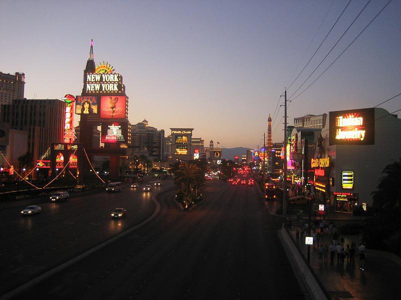 The Strip at Dusk