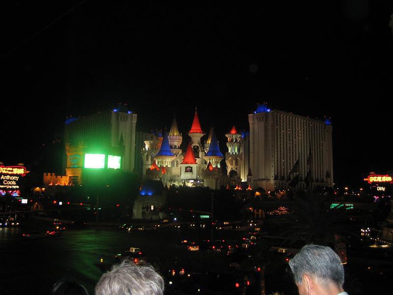Excalibur at Night