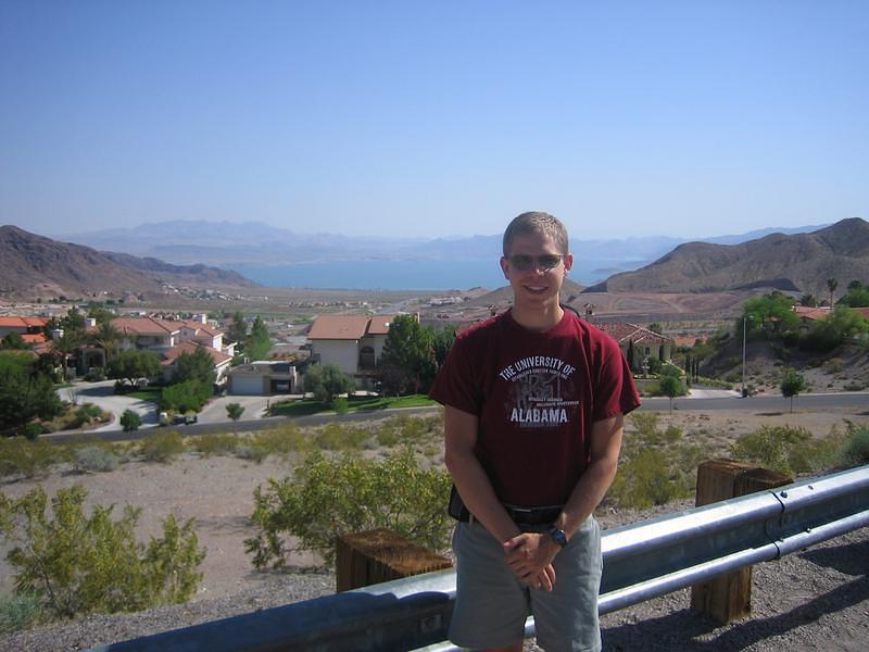Me and Lake Mead in the background