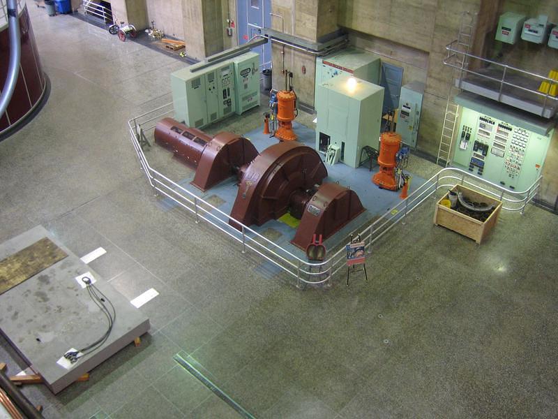 Hoover Dam hydroelectric generators