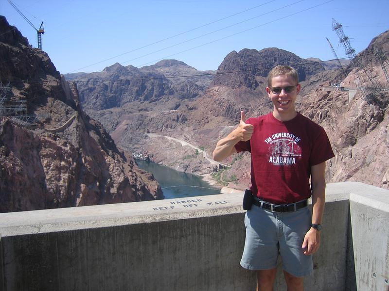 Thumbs Up at the Dam
