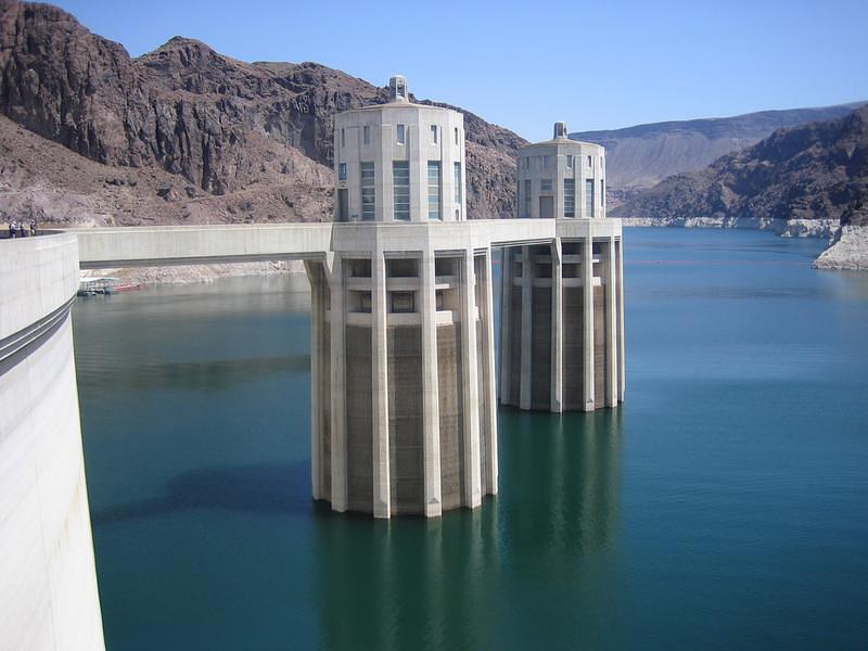 Water intake towers