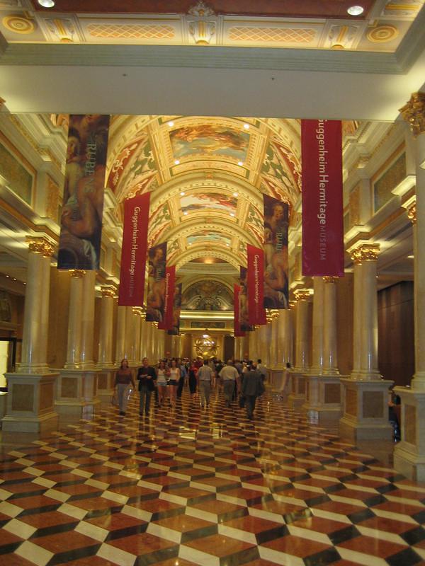 Venetian hotel lobby