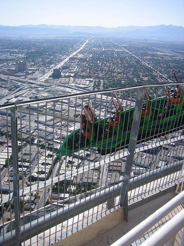 Xscream dumping another rider over the edge