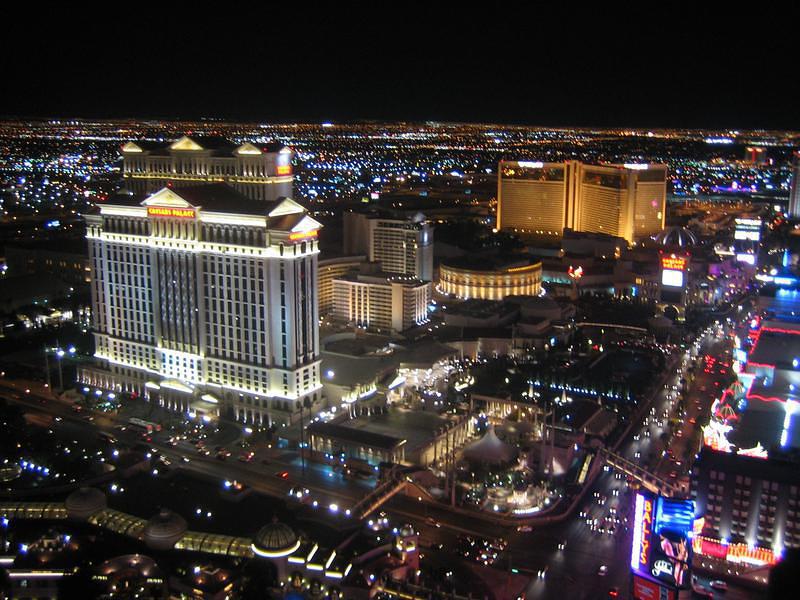 Caesars & Mirage from Eiffel
