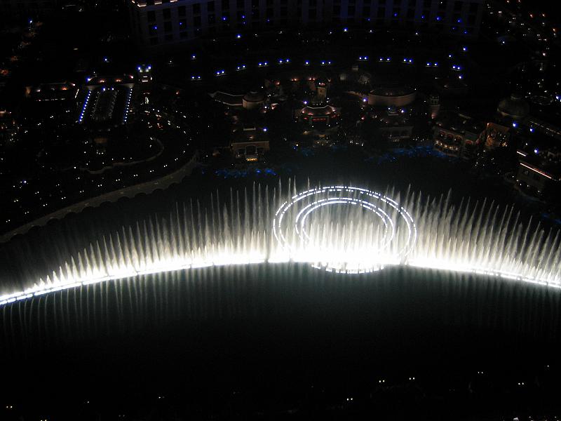 Bellagio Fountains from Eiffel