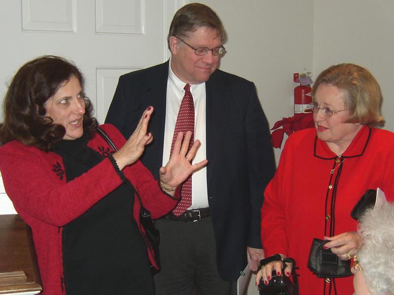 Aunt Susan, Aunt Joyce, and Uncle Richard