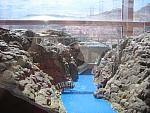 Model of new bridge over Hoover Dam