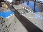 Model of new bridge over Hoover Dam