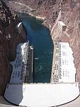Hoover Dam makes electricity