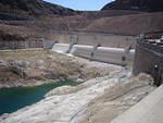 Hoover Dam overflow area
