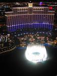Bellagio Fountains from Eiffel