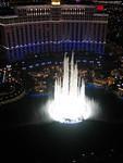 Bellagio Fountains from Eiffel