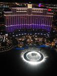 Bellagio Fountains from Eiffel